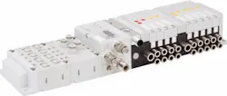 Emerson’s AVENTICS Series Advanced Valve Systems with OPC UA helps users solve interoperability challenges and access data more easily while the integration of the digital twin can improve productivity and efficiency. Emerson’s AVENTICS Series Advanced Valve Systems with OPC UA helps users solve interoperability challenges and access data more easily while the integration of the digital twin can improve productivity and efficiency.