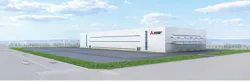 Representation of Mitsubishi Electric Nagoya Work’s new factory in Owariasahi City (CG illustration) Representation of Mitsubishi Electric Nagoya Work’s new factory in Owariasahi City (CG illustration)