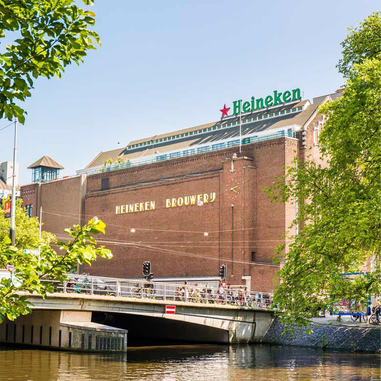 Heineken's brewery in Amsterdam.