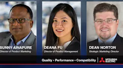 Mitsubishi Electric Automation, Inc. is announcing the promotion of Sunil “Sunny” Ainapure to Director of Product Marketing, Deana Fu to Director of Product Management, and the hiring of Dean Norton as Strategic Marketing Director.