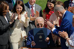 President Biden signs CHIPS and Science Act. President Biden signs CHIPS and Science Act.