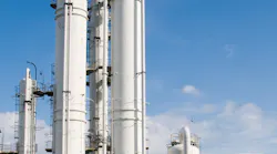 Distillation column at JSR plant. Distillation column at JSR plant.