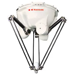 Kawasaki Robotics Y series delta robot. Kawasaki Robotics Y series delta robot.