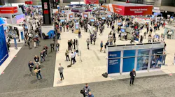 Attendees roam the show floor at Rockwell Automation's 31st annual Automation Fair in Chicago.
