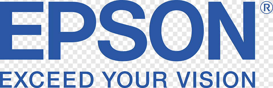 Png Clipart Epson Exceed Your Vision Logo Epson Multimedia Projectors Logo Scanner Inkjet Blue Electronics