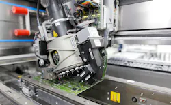 When assembling printed circuit boards at the Amberg facility, AI provides insights into the probability of errors in the printed circuit boards. Source: Siemens When assembling printed circuit boards at the Amberg facility, AI provides insights into the probability of errors in the printed circuit boards. Source: Siemens