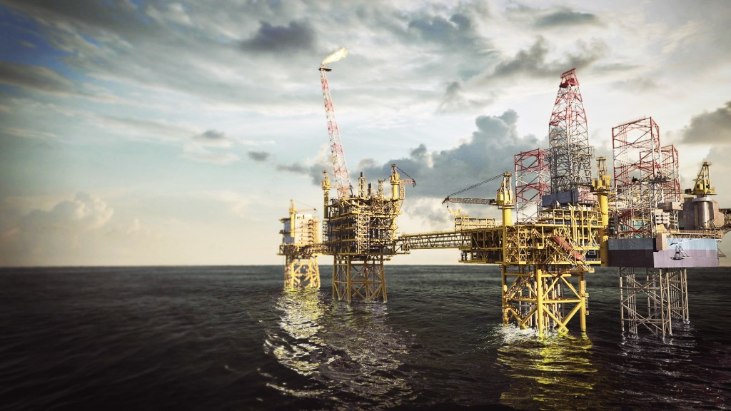 Maersk Oil platform in the North Sea. Source: Maersk Oil
