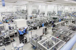 Part of Siemens Amberg, Germany, production facility. Part of Siemens Amberg, Germany, production facility.