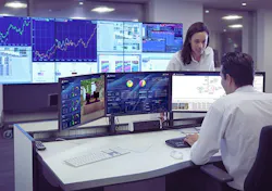 Aveva's Enterprise SCADA software. Aveva's Enterprise SCADA software.