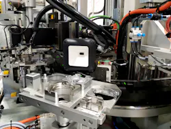 The Eclipse machine can make two different automotive transmission pumps simultaneously. Source: Beckhoff Automation The Eclipse machine can make two different automotive transmission pumps simultaneously. Source: Beckhoff Automation