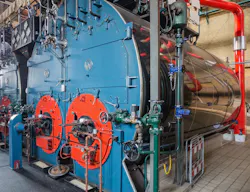 Inside the boiler house of the historic Wouda steam pumping station from 1920. It is the largest of its kind and still in operation. It pumps away excess water in the province of Friesland, The Netherlands. Inside the boiler house of the historic Wouda steam pumping station from 1920. It is the largest of its kind and still in operation. It pumps away excess water in the province of Friesland, The Netherlands.