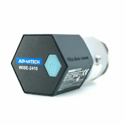 Advantech’s WISE 2410 LoRaWAN wireless condition-monitoring sensor detects equipment vibration 24/7. Advantech’s WISE 2410 LoRaWAN wireless condition-monitoring sensor detects equipment vibration 24/7.