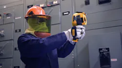Thermal imaging team member capturing data per Baseline workflow directive. Source: Fluke Thermal imaging team member capturing data per Baseline workflow directive. Source: Fluke