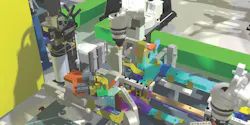 CenterLine (Windsor) Limited is using digital simulation and a virtual twin to optimize its robotic works cell designs prior to deploying physical equipment. CenterLine (Windsor) Limited is using digital simulation and a virtual twin to optimize its robotic works cell designs prior to deploying physical equipment.