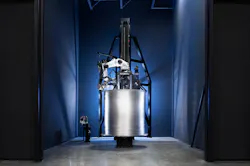 Relativity Space rocket being additively manufactured. Relativity Space rocket being additively manufactured.