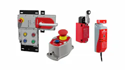 Rockwell Automation safety switches include limit, interlock and emergency stop. Source: Rockwell Automation Rockwell Automation safety switches include limit, interlock and emergency stop. Source: Rockwell Automation