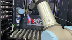 The Cobot Feeder provides a standardized platform for storing, staging and safely delivering parts into a position where they can be consistently loaded and unloaded with a cobot. The Cobot Feeder provides a standardized platform for storing, staging and safely delivering parts into a position where they can be consistently loaded and unloaded with a cobot.