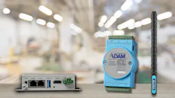 The Advantech and Altizon bundle includes the following Advantech intelligent hardware devices (left to right): UNO-2271G-V2 Intel-based edge IoT gateway, ADAM-6717 Linux intelligent I/O gateway and WISE-S100 stack light monitoring sensor. The Advantech and Altizon bundle includes the following Advantech intelligent hardware devices (left to right): UNO-2271G-V2 Intel-based edge IoT gateway, ADAM-6717 Linux intelligent I/O gateway and WISE-S100 stack light monitoring sensor.