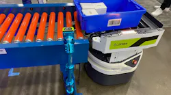 Zebra Technologies' RollerTop brings flexibility to fixed conveyors by automating the loading and unloading of totes and bins to support a wide range of workflows including picking, picking, replenishment, kitting and line side delivery.