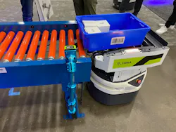 Zebra Technologies' RollerTop brings flexibility to fixed conveyors by automating the loading and unloading of totes and bins to support a wide range of workflows including picking, picking, replenishment, kitting and line side delivery. Zebra Technologies' RollerTop brings flexibility to fixed conveyors by automating the loading and unloading of totes and bins to support a wide range of workflows including picking, picking, replenishment, kitting and line side delivery.