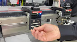 Beckhoff's Jeff Jonhson demonstrated the capabilities of the company's eXtended Transport System with no-cable technology to synchronize system-wide events with microsecond precision so that a specific event can be triggered at an exact position.
