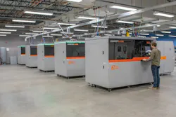 Protolabs installed 25 GE Concept Laser M and M2 series machines for DMLS in 2019. Protolabs installed 25 GE Concept Laser M and M2 series machines for DMLS in 2019.