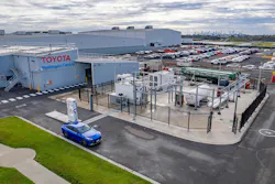 Toyota Australia’s demonstration plant employs Emerson automation and controls to produce, store and use hydrogen gas as a sustainable fuel. Toyota Australia’s demonstration plant employs Emerson automation and controls to produce, store and use hydrogen gas as a sustainable fuel.