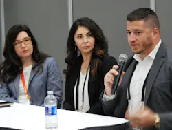l-r: Paula West, Alex Panaretos and Drew Rose. l-r: Paula West, Alex Panaretos and Drew Rose.
