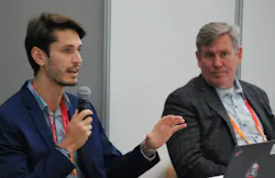 (left) Rodrigo Alves, manager at Kalypso and Tom O’Reilly, vice president of sustainability at Rockwell Automation. (left) Rodrigo Alves, manager at Kalypso and Tom O’Reilly, vice president of sustainability at Rockwell Automation.