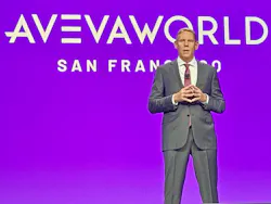 Caspar Herzberg, CEO of Aveva. Caspar Herzberg, CEO of Aveva.