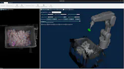 A pre-deployment simulation environment ensures that the combination of robot, gripper, objects and operating environment will perform as expected.