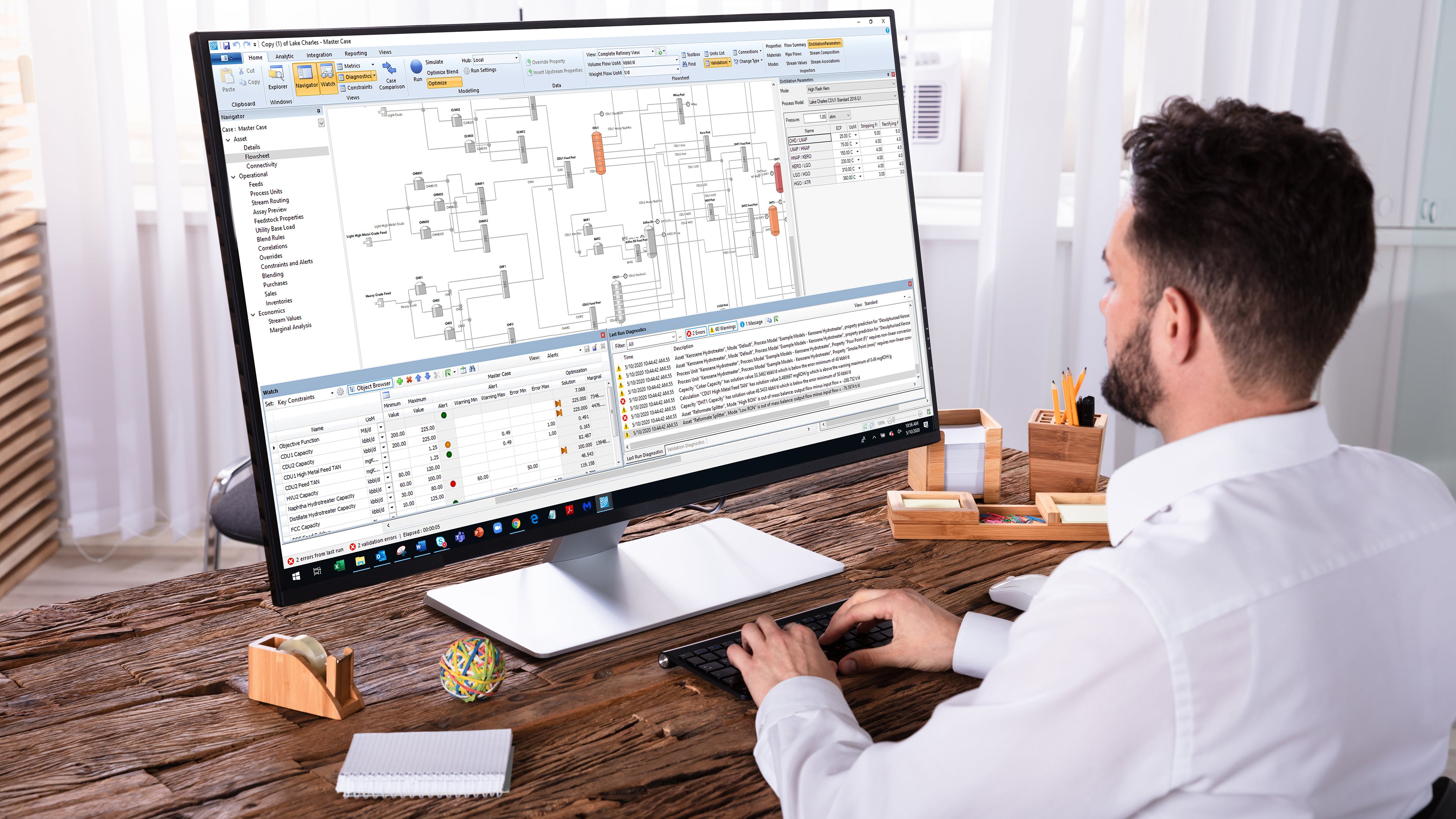 Aveva Unified Supply Chain empowers users to find the most profitable and green operating scenarios at multiple sites by providing comprehensive results and rapid interpretations. Source: Aveva