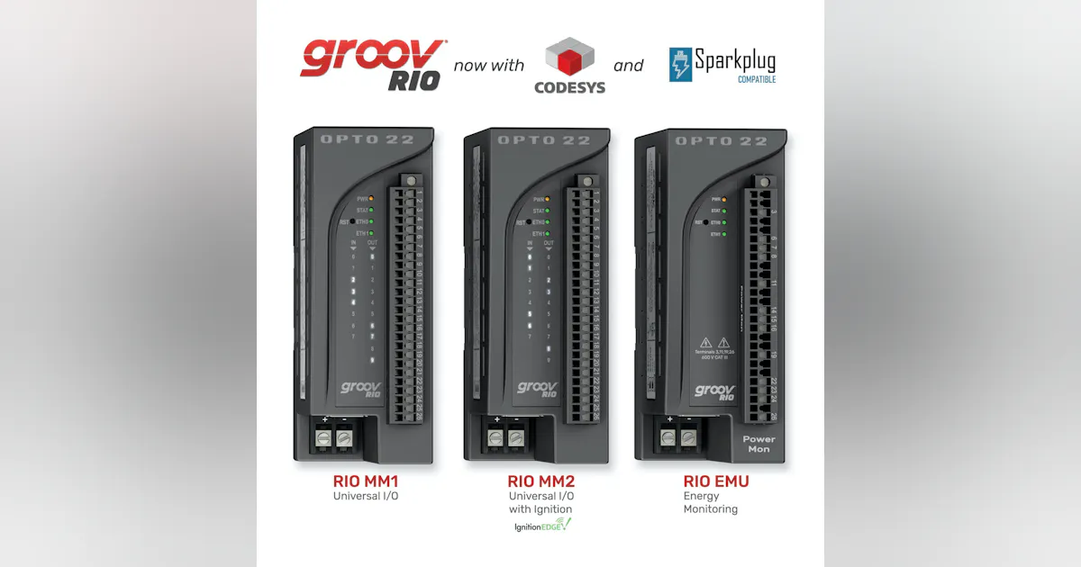 Opto 22 Rio Opto 22 groov RIO 3.5 Firmware Update | Automation World