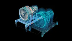 Digital twin of a turbine engine. Digital twin of a turbine engine.
