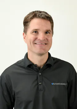Kevin McClelion, product manager at AutomationDirect.com. Source: AutomationDirect Kevin McClelion, product manager at AutomationDirect.com. Source: AutomationDirect