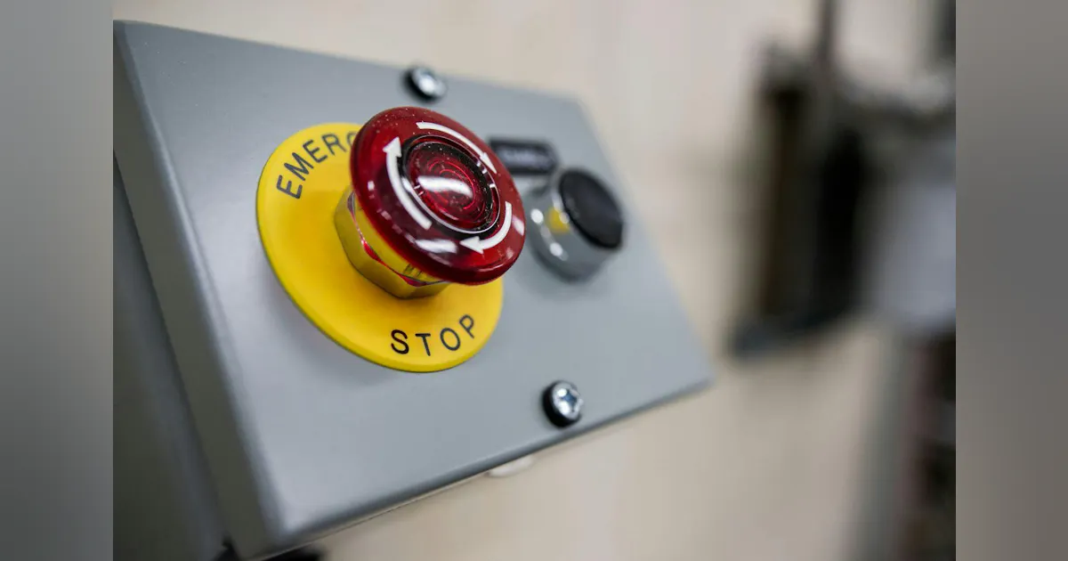 Labelling E Stops Safety Considerations of E-Stops | Automation World