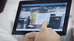 A screenshot of Critical Manufacturing MES accessed via a mobile device. Source: Critical Manufacturing.
