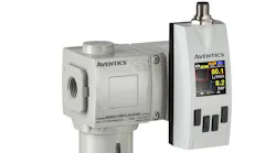 Emerson’s intelligent Aventics AF2 Series flow rate sensors help its Sissach, Switzerland plant monitor key parameters to optimize compressed air use for CO2 emission savings. Source: Emerson Emerson’s intelligent Aventics AF2 Series flow rate sensors help its Sissach, Switzerland plant monitor key parameters to optimize compressed air use for CO2 emission savings. Source: Emerson
