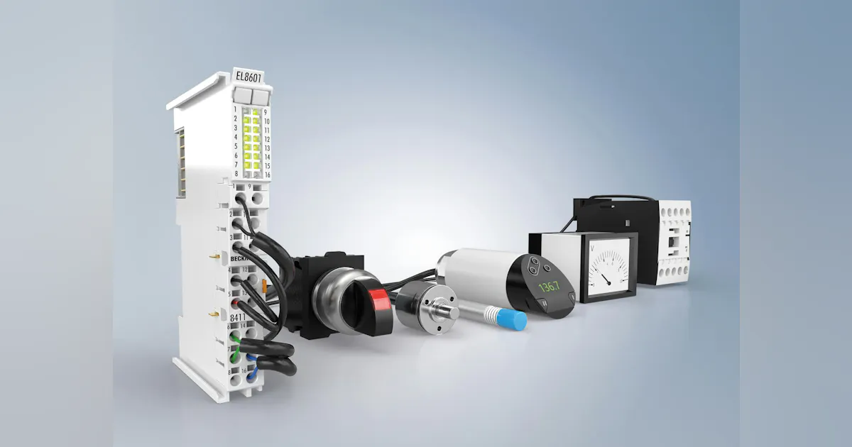 Beckhoff Launches Compact, Multi-I/O Interface for Endless Use Cases in ...