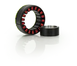 These next-generation frameless motors deliver high torque density in a compact, lightweight electromagnetic package with standard sizing for harmonic gearing and a scalable design. These next-generation frameless motors deliver high torque density in a compact, lightweight electromagnetic package with standard sizing for harmonic gearing and a scalable design.