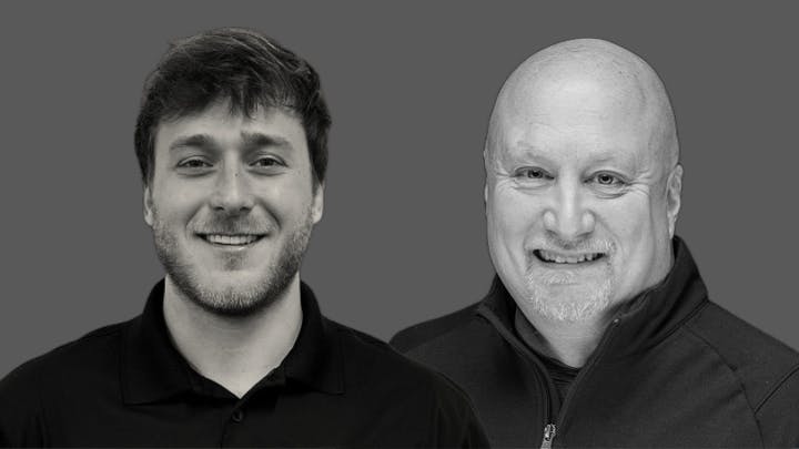 Dean Elkins, senior director of robotics and vision, and Michael Haymes, vision engineer at Gray Solutions
