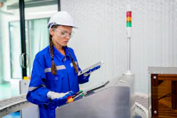 Industrial operator gets input from mobile device Industrial operator gets input from mobile device