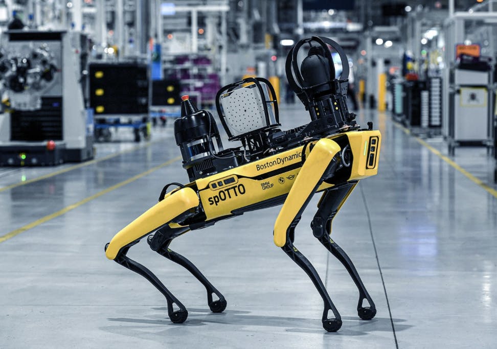 BMW Uses Boston Dynamics’ Spot Robot to Collect IoT Data