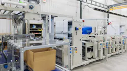 The new CMD 1400-GEC mailer packaging machine