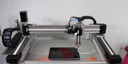 This RBTX robotic system inspects touchscreens. This RBTX robotic system inspects touchscreens.