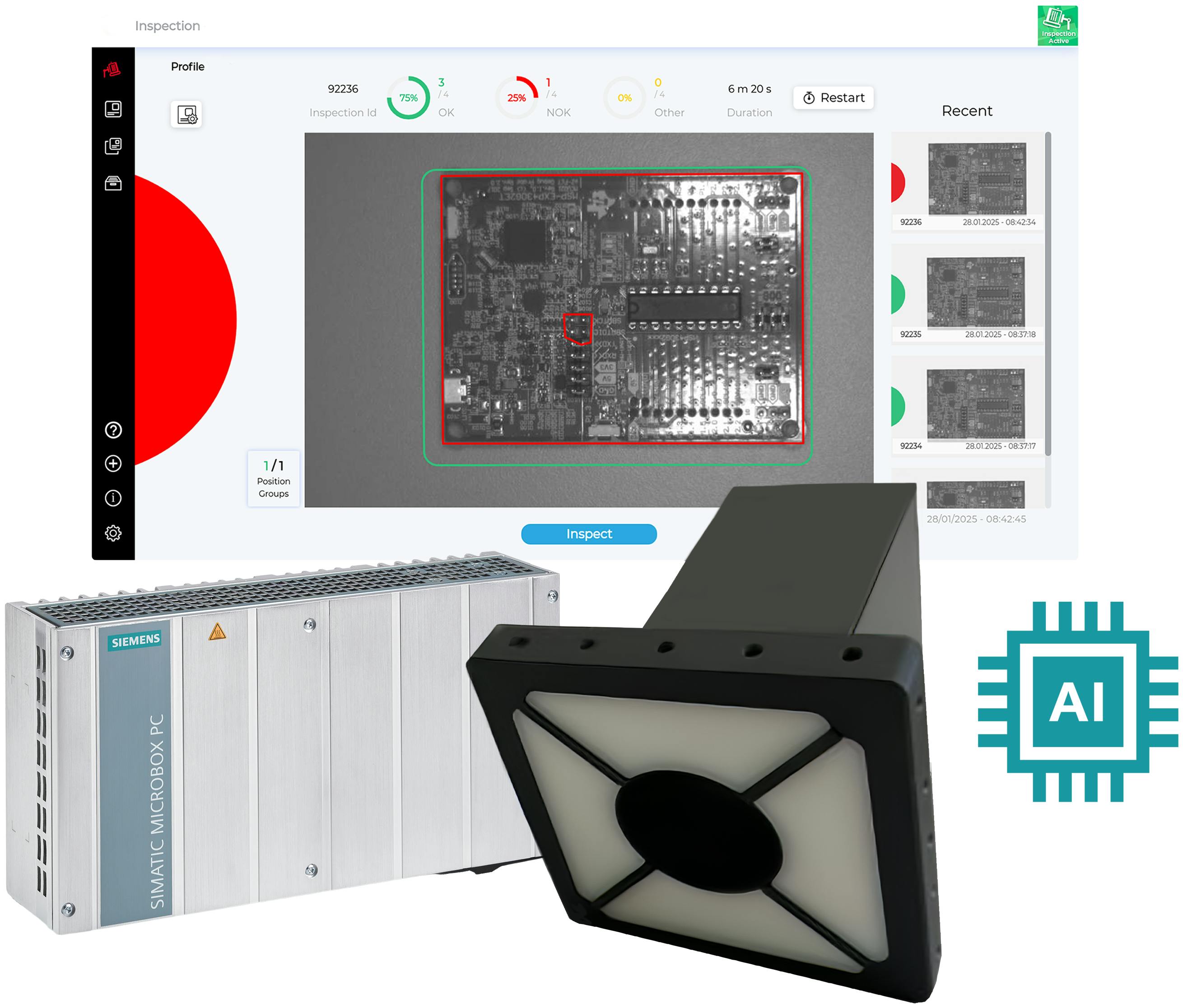 Siemens Inspekto Visual Inspection System