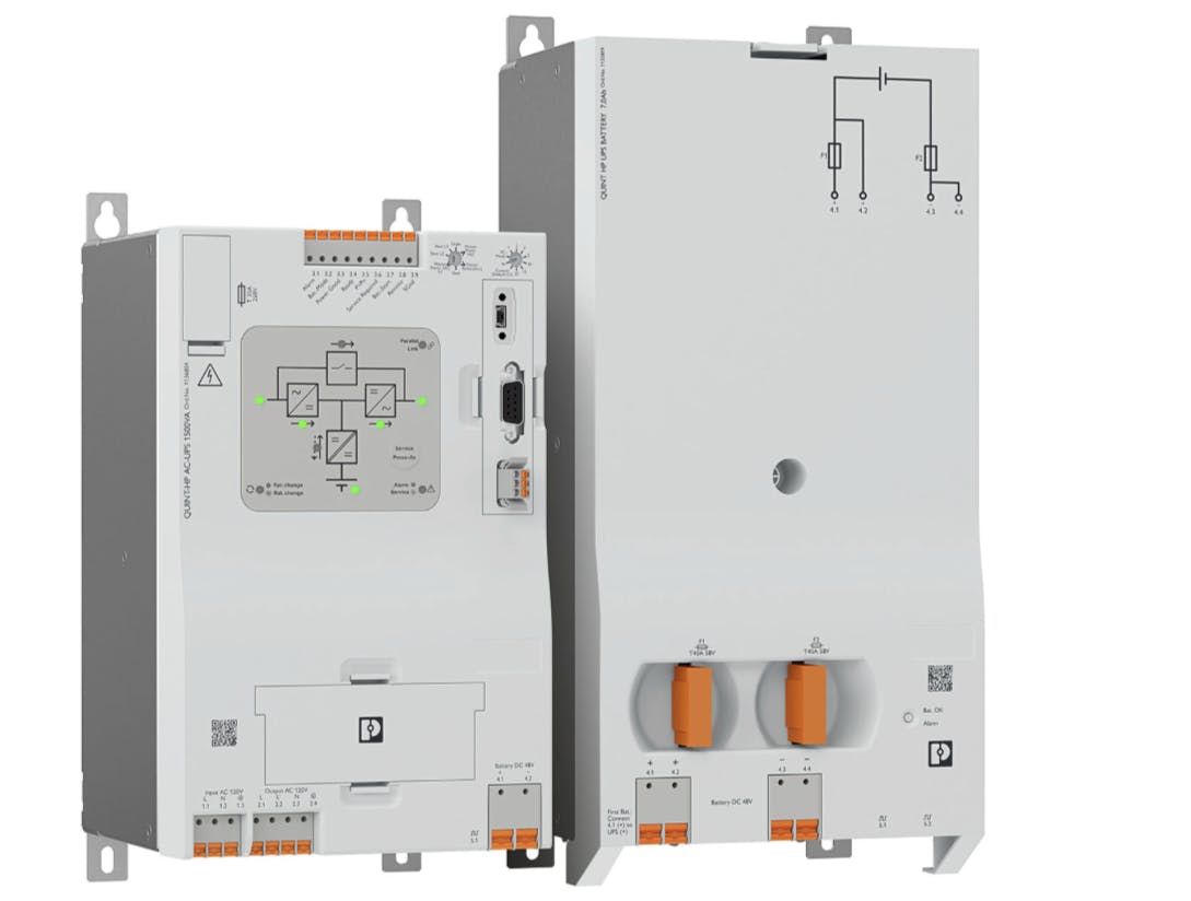 Phoenix Contact's Quint AC Uninterruptible Power Supply
