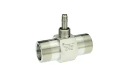 HA Series meter with NPT process connections. HA Series meter with NPT process connections.