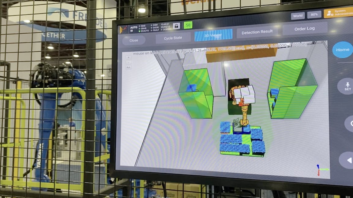 Mujin digital twin
