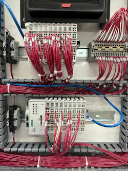 Wiring for Benjamin Electric’s Compass control system. Wiring for Benjamin Electric’s Compass control system.